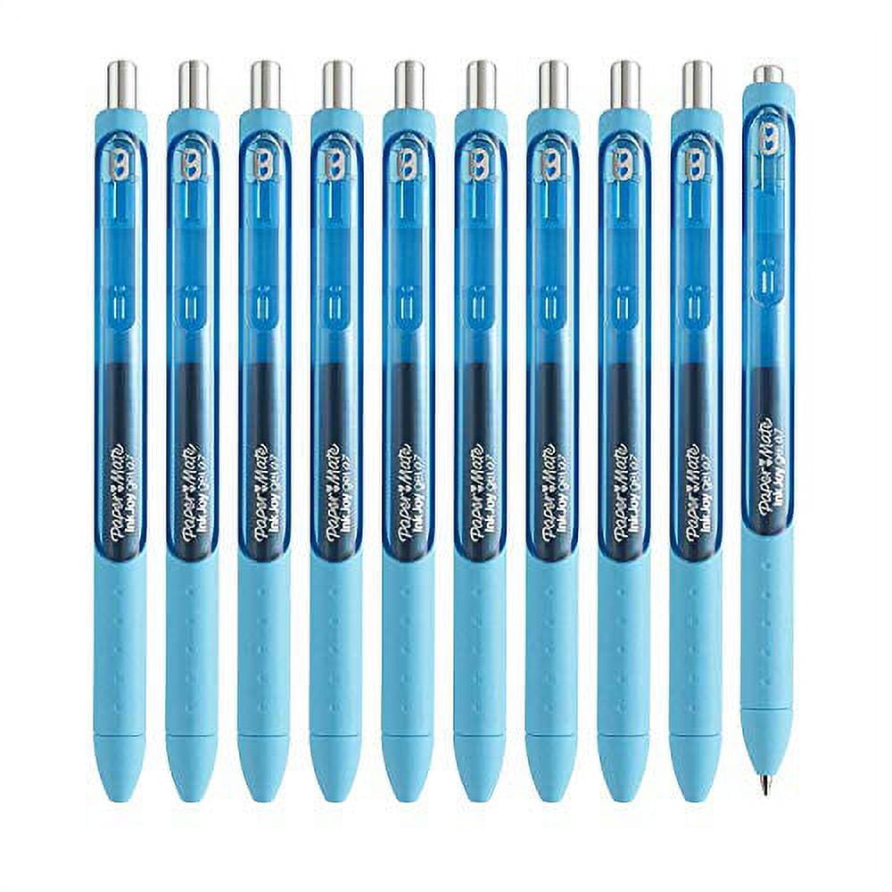 Paper Mate InkJoy Retractable Gel Pen, 0.7mm, Medium Point, 10Count