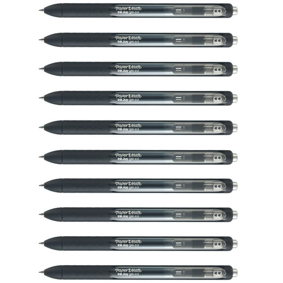 Paper Mate Inkjoy Gel Pens .5mm 10/Pkg Black