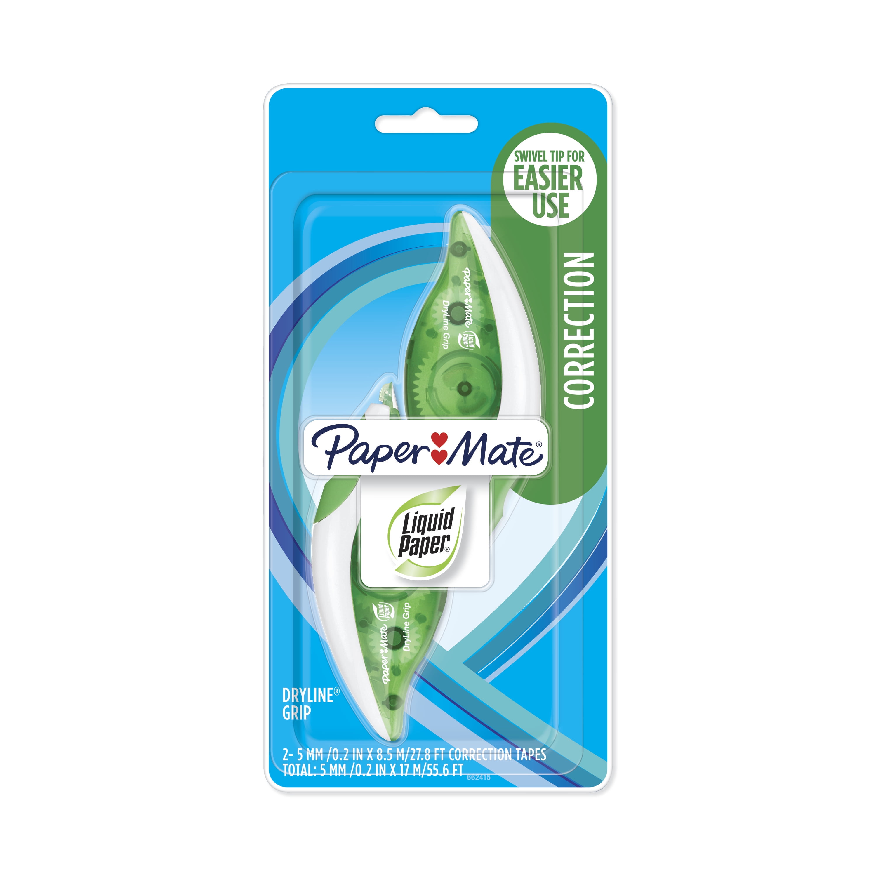 Amazon.com : Paper Mate DryLine Grip 1744479 Correction Film