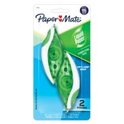 Paper Mate Liquid Paper DryLine Grip Correction Tape, Green, 2 Count