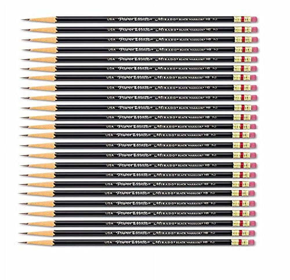Paper Mate Mirado HB #2 Black Warrior Woodcase Pencil 24 count PAP2254