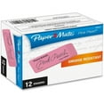 thumbnail image 1 of Paper Mate Pink Pearl Eraser Pink - Rubber - Lead Pencil - 12 / Box - Self-cleaning, Tear Resistant, Smudge-free, Soft, Pliable, 1 of 4