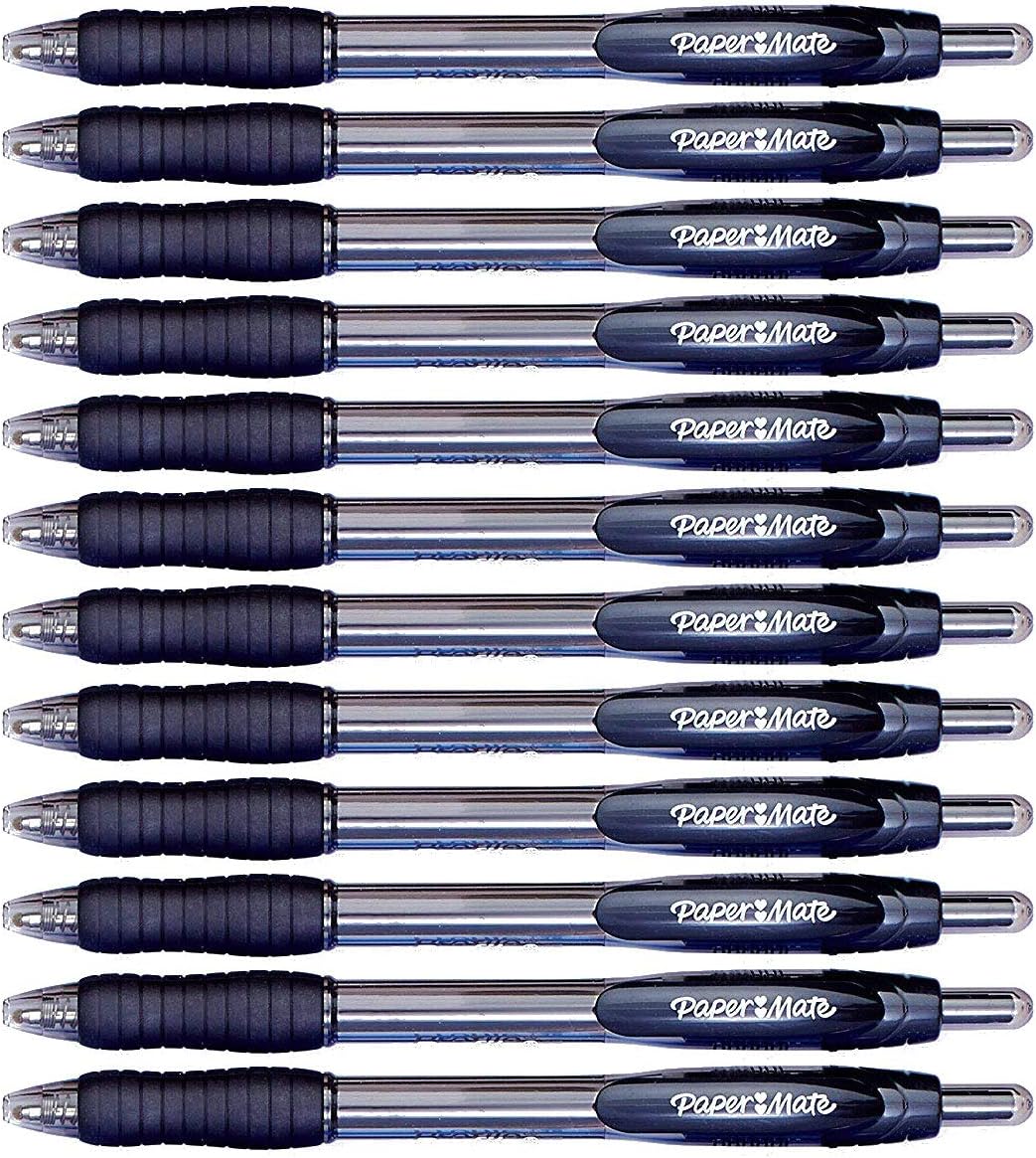 Paper Mate Profile Ballpoint Pen, Bold Point (1.4mm), Black, 1 Pack