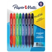 مجموعة قلم ميكانيكي ميكانيكي من Paper Mate ، 0.7mm # 2 رصاص قلم رصاص ، رائع للمنزل ، المدرسة ، استخدام المكتب ، ألوان برميل متنوعة ، 8 عد
