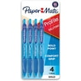 Paper Mate Profile Retractable Ballpoint Pen, Bold Point, Translucent