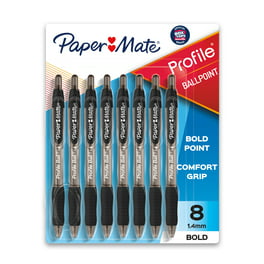 (2) Pilot FriXion Clicker Erasable Pen Black Gel Ink. 3 Pack Bold, 1.0 mm, 11390