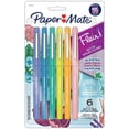thumbnail image 1 of Paper Mate Flair Scented Felt-Tip Pens, Pack Of 6 Pens, Medium Tips, 0.7 mm, Assorted Nature Escape Scents And Colors, 1 of 8