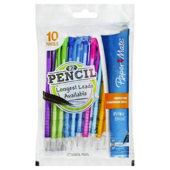 Paper Mate Write Bros. Mechanical Pencils, 0.7mm 10 ea