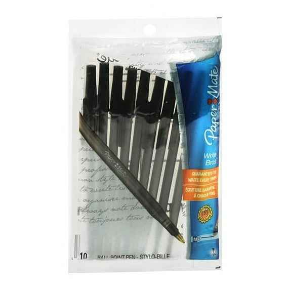 Paper Mate Ball Point Pens 1.0 mm Black Ink (Pack of 24)