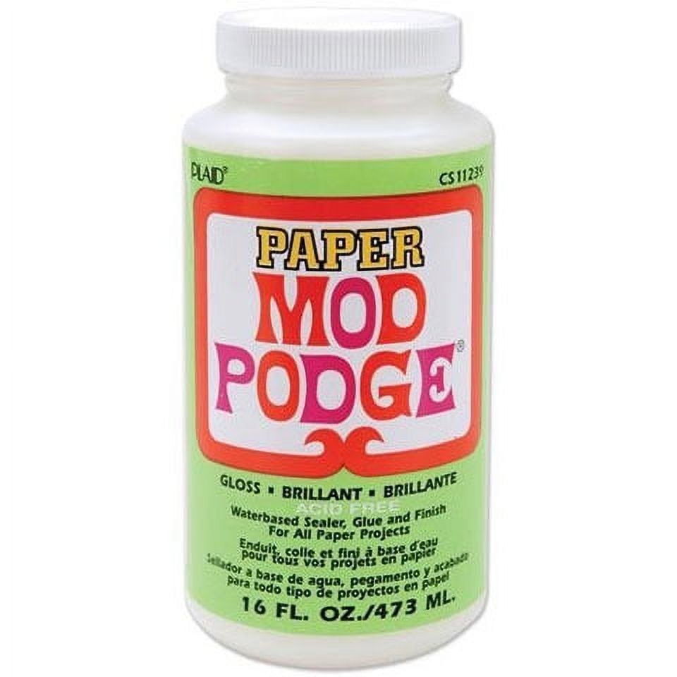 Paper Mod Podge AcidFree Gloss 16 fl oz 1 Jar per Package