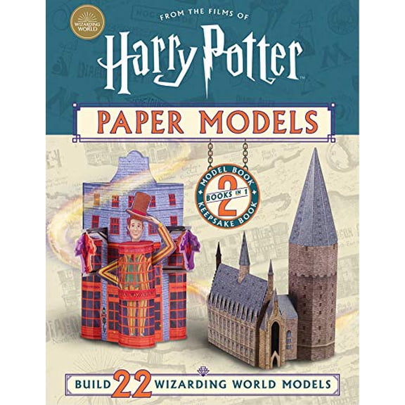 Pre-Owned Harry Potter Paper Models, 9781684128907, 1684128900, Paperback,