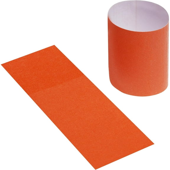 Paper Napkin Band Box of 500,Napkin Rings Self Adhesive,Silverware Wraps Bands (Orange - 500pcs)