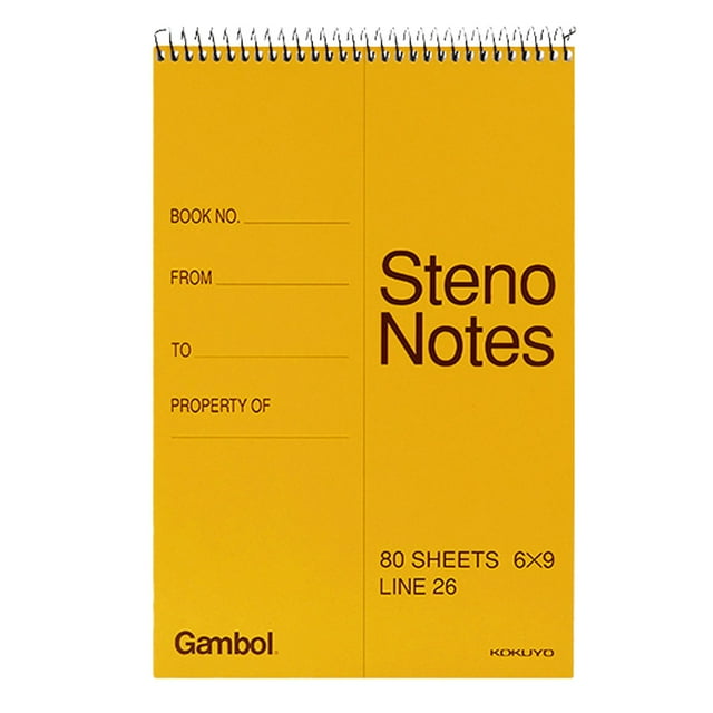 Paper Office Supplies, Reduced Price a Shorthand Notebook! Shorthand