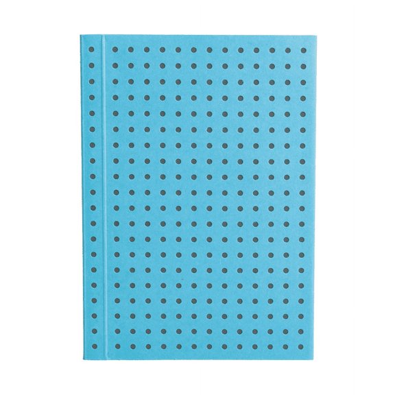 Paper Oh Circulo Blue on Grey A7 Unlined (Paperback)