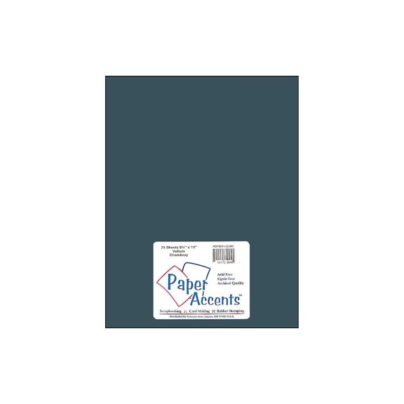 Vellum 8.5x11 27lb 25pc Pk Chambray