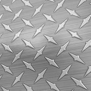 Main Street Peel & Stick Wallpaper Tiles, Diamond Plate, 8 in x 8 in, 24 Pack, Self Adhesive Wall Tiles for Kitchen Backsplash and Home Decor