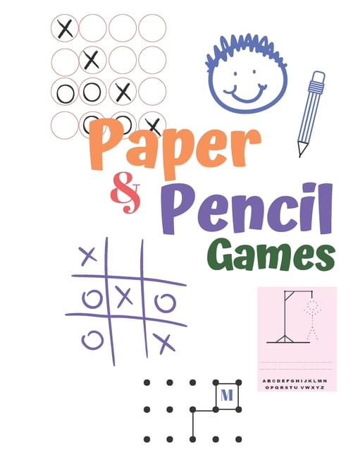 Paper Notebook Games Paper & Pencil Games: Paper & Pencil Games: 2 Player Activity Book ...