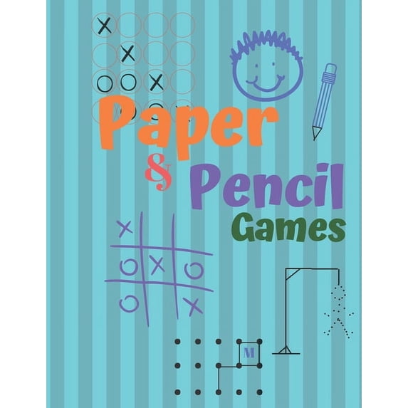 Paper Notebook Games Paper & Pencil Games: Paper & Pencil Games: 2 Player Activity Book ...