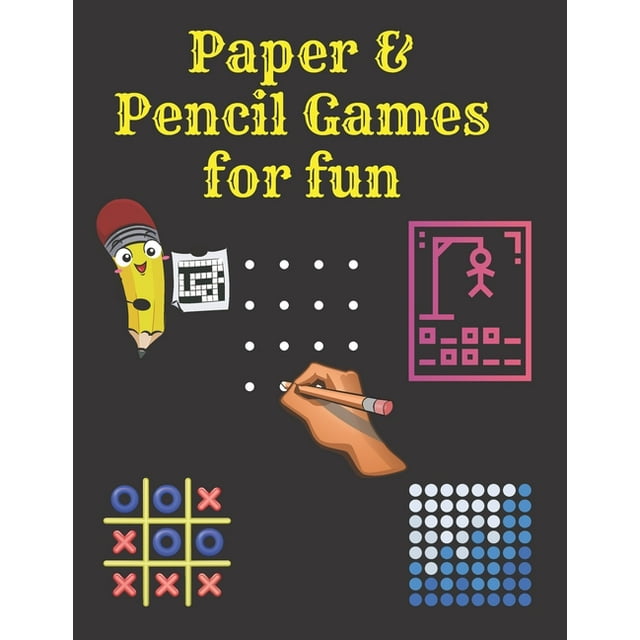 Paper & Pencil Games for fun 2 Player Activity Book.Fun Activities for