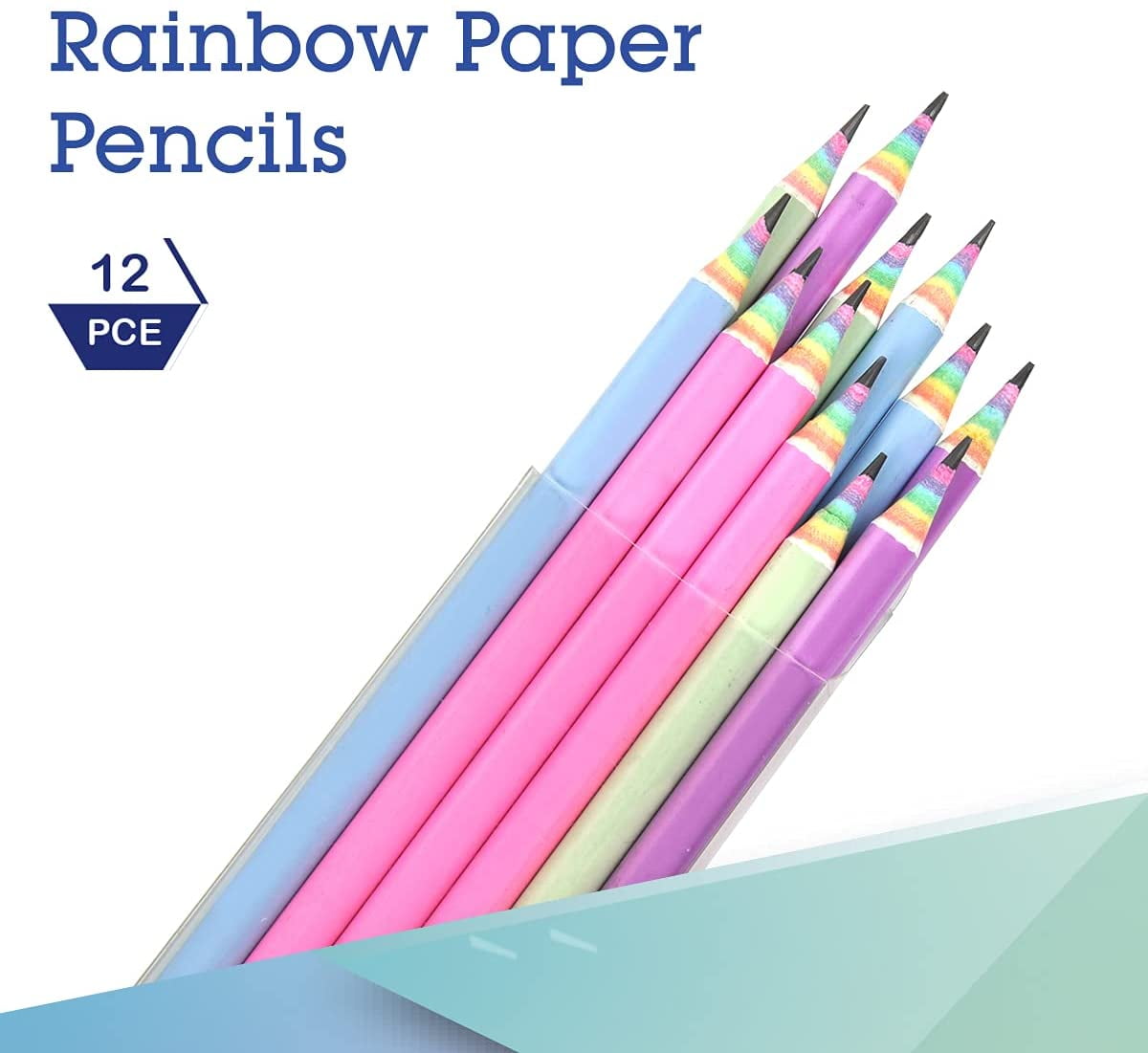 7-in-1 Rainbow Colored Pencil – The Paper + Craft Pantry