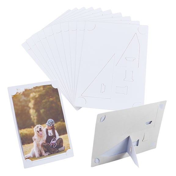 Paper Photo Frames Rectangle White 167x118x1mm DIY