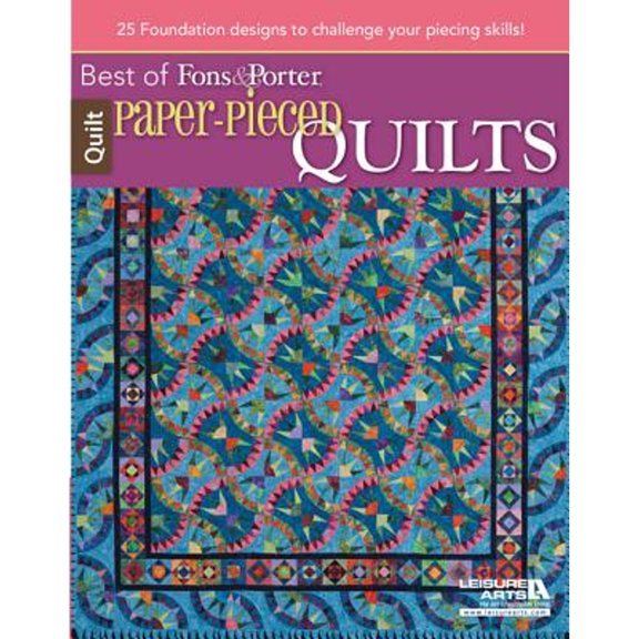 Pre-Owned Paper-Pieced Quilts: 22 Foundation Designs to Challenge Your Piecing Skills! (Paperback) 1464708703 9781464708701