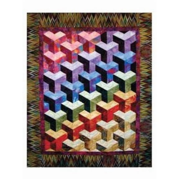 Paper Pieces EPP Quilting Pattern Inner City - Quilts
