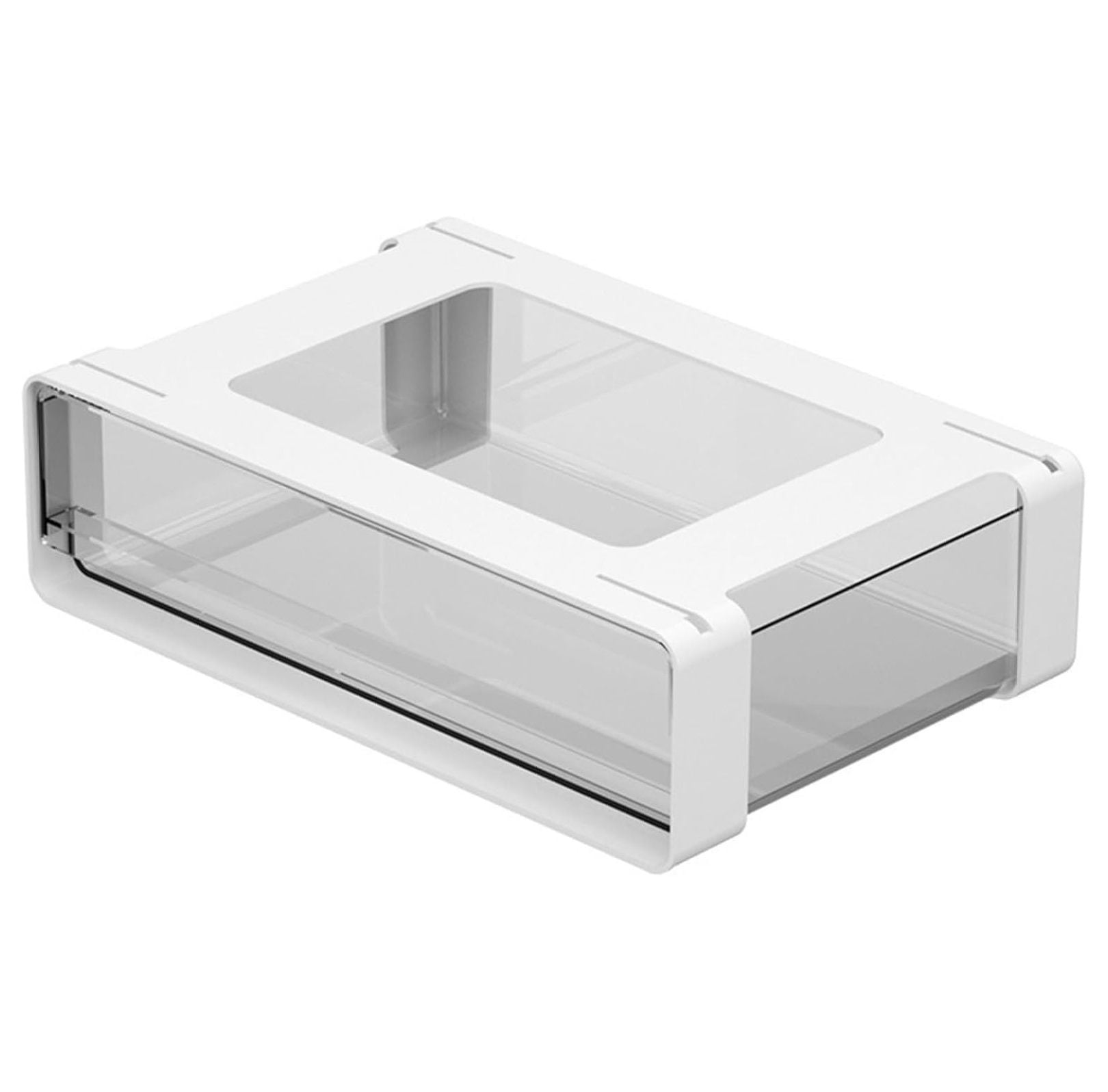 Paper Plate Holder, Under Drawer Organizer, Plastic Storage