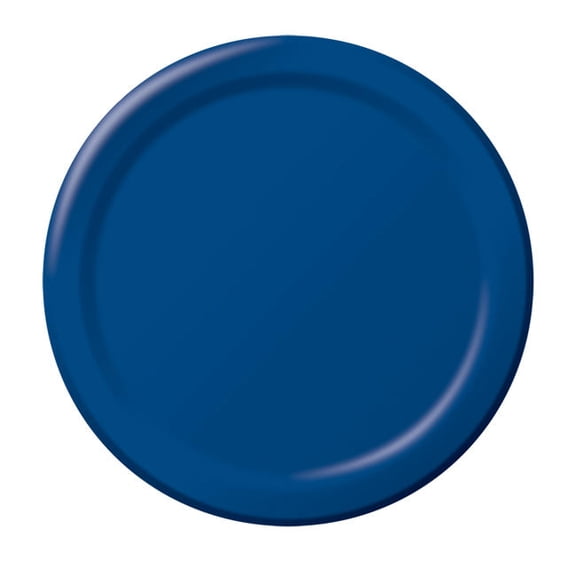 Paper Plate Navy cs 20/24 ct