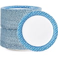 thumbnail image 1 of Paper Plates 10 Inch, 150 Count Soak and Cut Proof, Blue Large Disposable Plates Bulk for Daily Use, Parties, 1 of 7