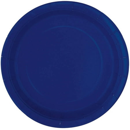 Paper Plates, 9 in, Navy Blue, 16ct