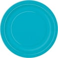 thumbnail image 1 of Paper Plates, 9 in, Teal, 16ct, 1 of 3