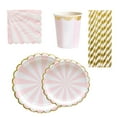 thumbnail image 1 of Paper Plates Disposable 7 Inch Tableware Afternoon Tea Party Supplies Dish Set Child, 1 of 6
