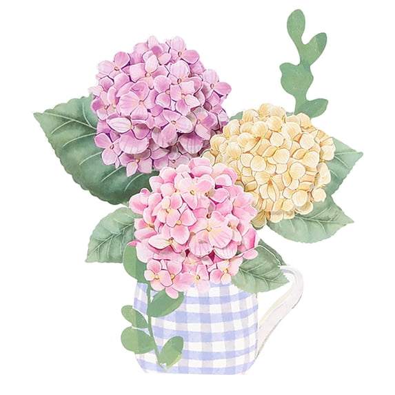 Paper Pop-Up Flower Card, Peony, Forever Flowers Bouquet 3D Popup Greeting Cards, Blank Note Envelope, Birthday Gift Cards, Mother's Day, Holiday Decorations