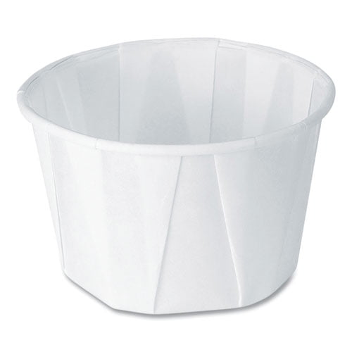 Paper Portion Cups, 2 oz, White, 250/Bag, 20 Bags/Carton | Bundle of 2