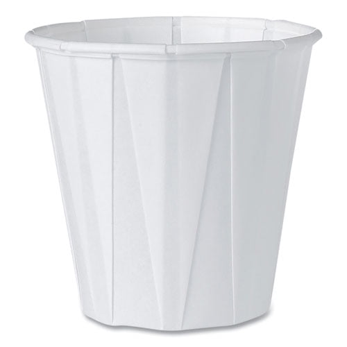 Paper Portion Cups, 3.5 oz, White, 100/Bag, 50 Bags/Carton | Bundle of 2