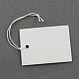 Paper Price Cards 40x30x0.3mm Can be tied on the products Rectangle White