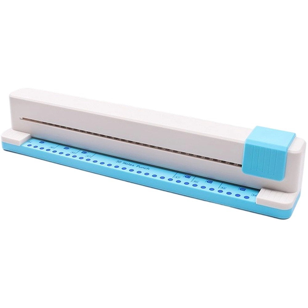 Paper Punch, Desktop Punch, 30 Hole Punch Puncher, Circle Manual Punching Machine Student Punch Office Supplies for A4/A5/A6/A7/B5/B6/B7