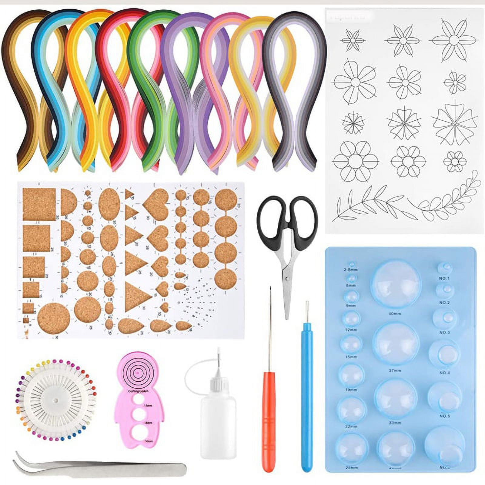 Paper Quilling Kits 45 Colors 900 Strips Quilling Art Paper DIY Craft