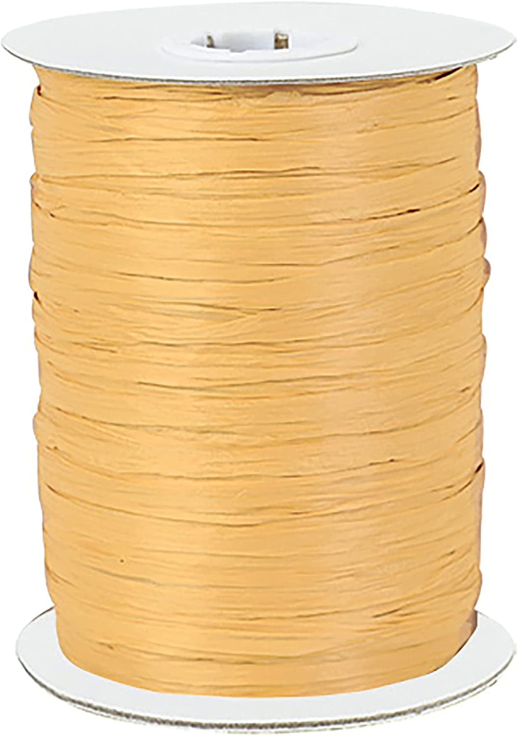 Paper Raffia Ribbon Roll 100 Yards for Kraft Packaging and Decoration (Gold)