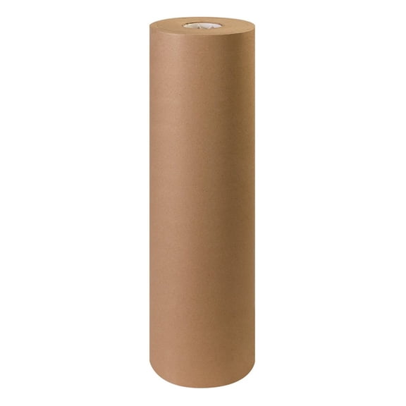 Paper Roll, 60#, 30" x 600', , 100% Recycled Paper, Ideal for Packing, Wrapping, , Postal, Shipping, Dunnage and Parcel
