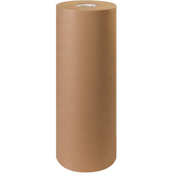 Partners Brand Kraft Paper Rolls,24" x 600 ft.,60 lb. KP2460
