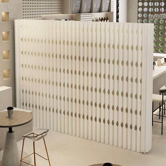 Paper Room Divider, Portable Foldable Wall Partition, Privacy Screen for Home Office, Lightweight Temporary Wall, Sturdy Paper Room Partition