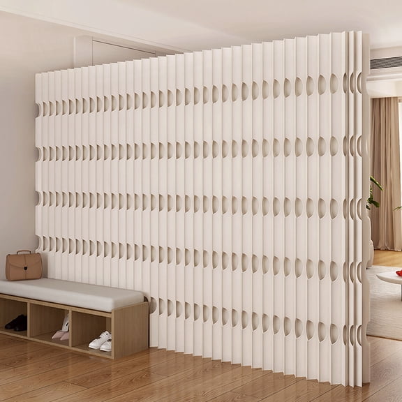 Paper Room Divider, Portable Foldable Wall Partition, Privacy Screen for Home Office, Lightweight Temporary Wall, Sturdy Paper Room Partition