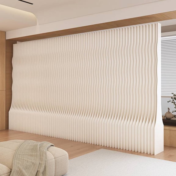 Paper Room Divider, Portable Foldable Wall Partition, Privacy Screen for Home Office, Lightweight Temporary Wall, Sturdy Paper Room Partition