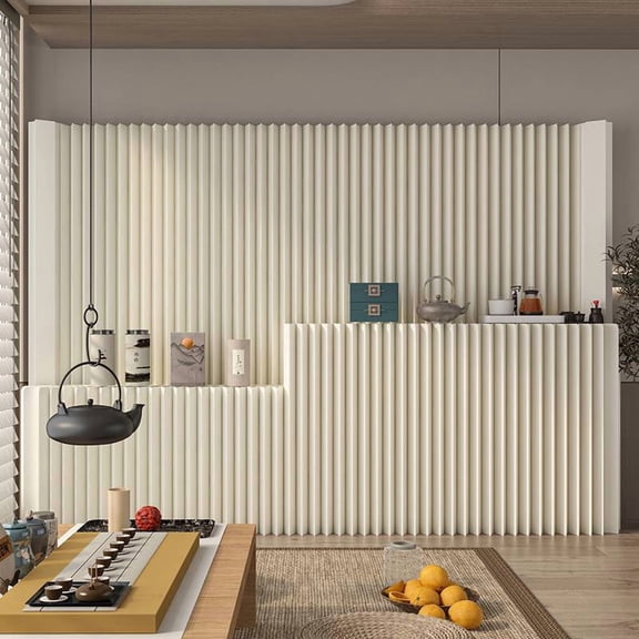 Paper Room Divider, Portable Foldable Wall Partition, Privacy Screen for Home Office, Lightweight Temporary Wall, Sturdy Paper Room Partition