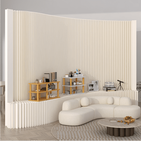 Paper Room Divider, Portable Foldable Wall Partition, Privacy Screen for Home Office, Lightweight Temporary Wall, Sturdy Paper Room Partition