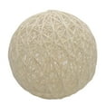 thumbnail image 1 of Paper Rope Ball Lampshade Chandelier Lamp Shade Lighting Fixture Lamp Holder Pendant Light Shade for Dining Room Hotel Bar, 1 of 8