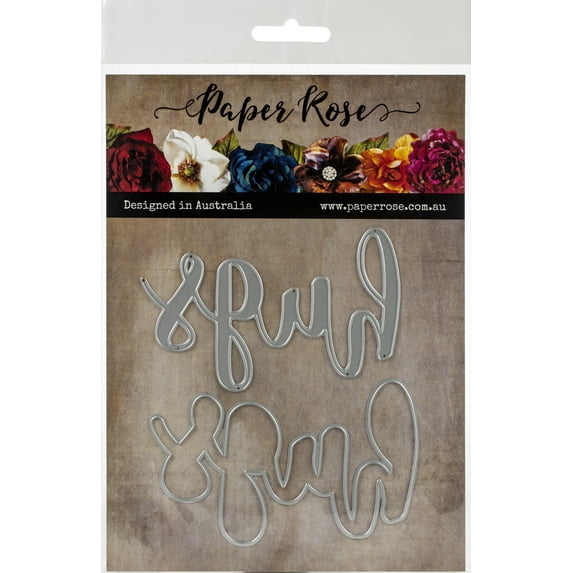 Paper Rose Dies-Hugs Large Layered