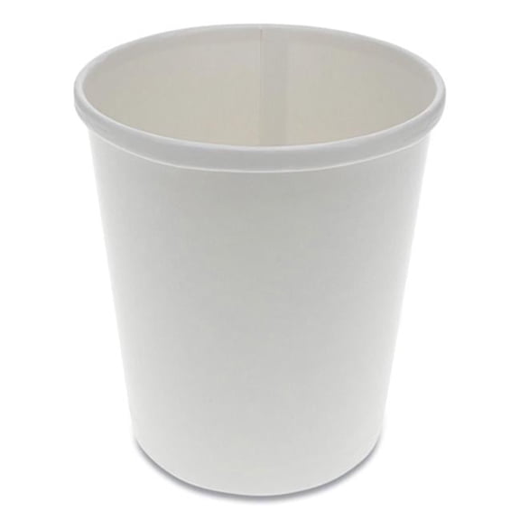 Paper Round Food Container - 32 oz - White